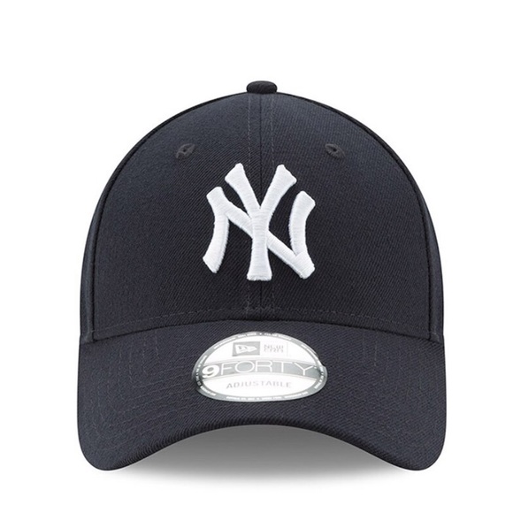 New York Yankees Navy League 9FORTY Adjustable Hat - Picture 2 of 5